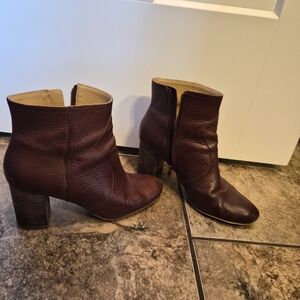 Lucky Brand Dark Brown Heeled Boots